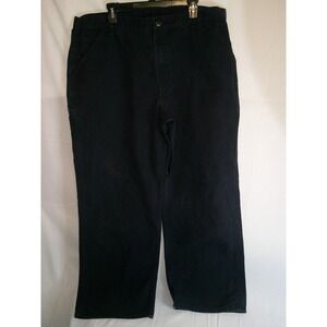 Carhartt Mens B11-MDT Blue Loose Fit Work Pants Size 42x30 Cotton NWOT